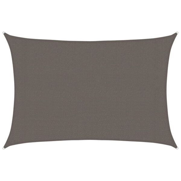 vidaXL Сонцезахисний Навіс Антрацит 3x4 м ПВЩ 160 г/м²