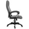 vidaXL Офісне крісло Антрацит Штучна шкіра