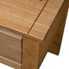 282691 vidaXL Bedside Cabinet 46x40x57 cm Pine Panama Range