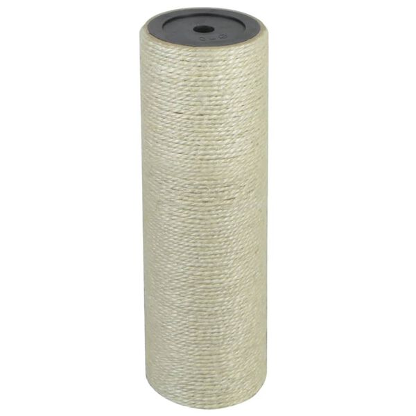 vidaXL Дряпка для Котів Бежевий 8x25 см 10 мм