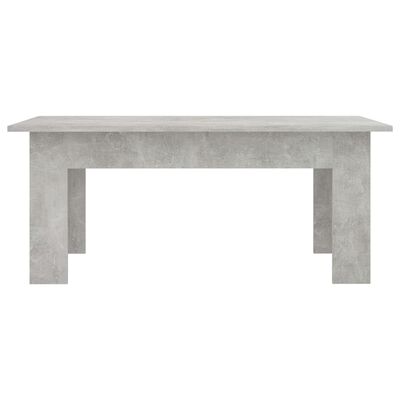 vidaXL Журнальний столик Сірий бетон 100x60x42 см ДСП