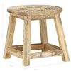 287445 vidaXL Hand-painted Stool 38x38x35 cm Solid Mango Wood