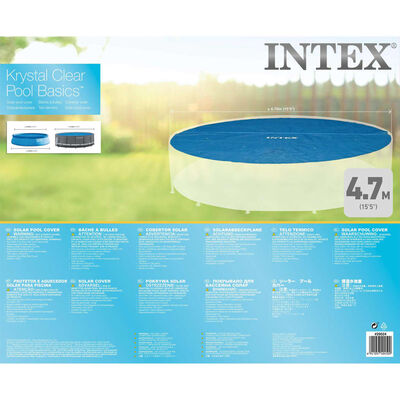 Intex Сонячне накриття для басейну Кругле 488 см