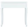 vidaXL Консольний стіл Білий 80x40x74 см Дерево