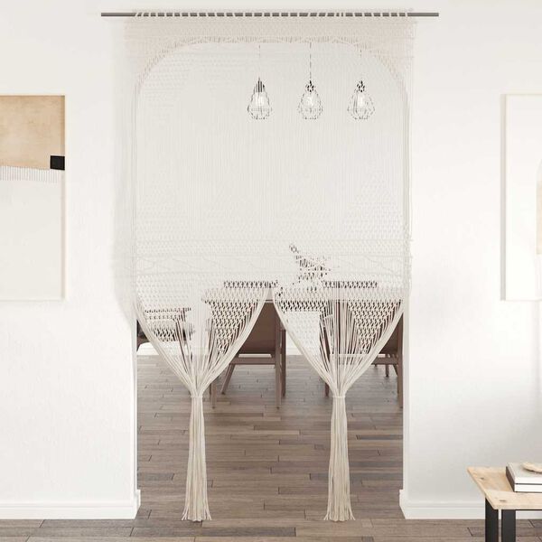 vidaXL Штора Макраме 140х240 см Бавовна
