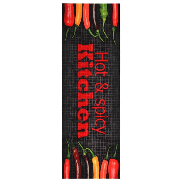 vidaXL Кухонний Килимок "Hot&Spicy" 45x150 см