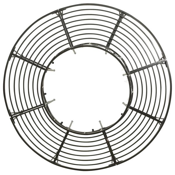 vidaXL Лавка навколо дерева 160 см Сталь