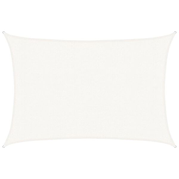 vidaXL Сонцезахисний Навіс Білий 3x5 м ПВЩ 160 г/м²