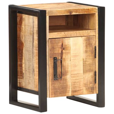 321567 vidaXL Bedside Cabinet 40x35x55 cm Solid Mango Wood