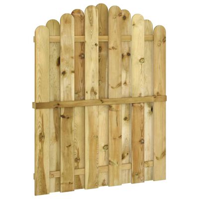vidaXL Садові ворота 100х125 см Просочена соснова деревина