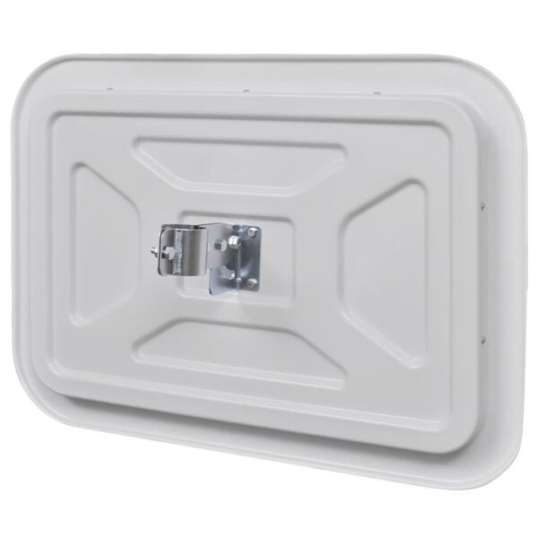 Опукле Дорожнє Дзеркало Прямокутне 40х60 см з Рефлекторами