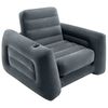 Intex Розкладне крісло Темно-сірий 117x224x66 см