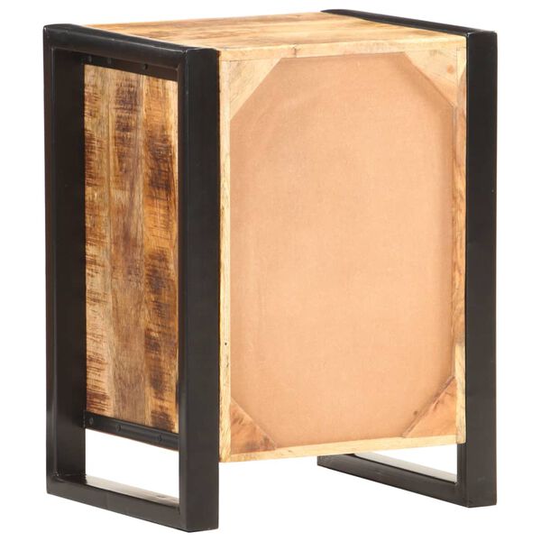 321567 vidaXL Bedside Cabinet 40x35x55 cm Solid Mango Wood