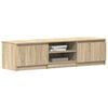 vidaXL Тумба під телевізор Дуб сонома 140x40x35,5 см ДСП