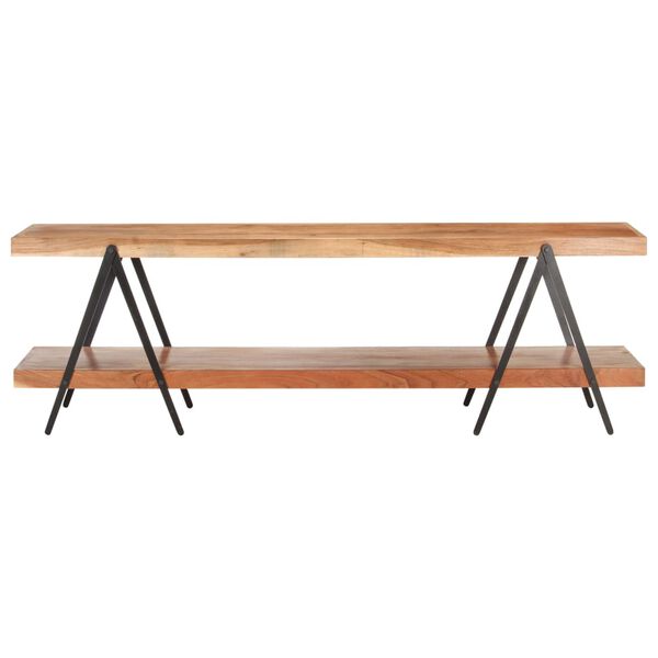 vidaXL Тумба під телевізор 160x40x50 см Масив акації