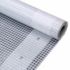 vidaXL Брезент Leno Tarpaulin Білий 260 г/м&sup2; 4x5 м