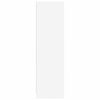 800639 vidaXL Wardrobe White 80x52x180 cm Chipboard