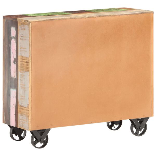 vidaXL Сервант 80x30x70 см Масив Відновленої Деревини