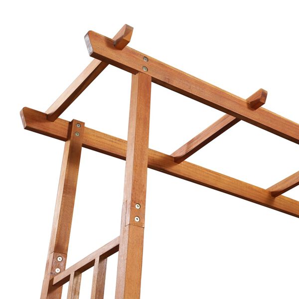 vidaXL Садова пергола з лавкою і розсадником Масив акації