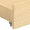 321985 vidaXL Bed Drawers 2 pcs Solid Pine Wood