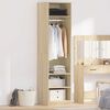 800237 vidaXL Wardrobe Sonoma Oak 50x50x200 cm Chipboard