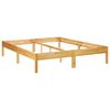 vidaXL Каркас ліжка 180x200 см Масив дуба