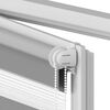 vidaXL Смугаста Рулонна Штора Сірий 60х120 см