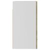 801263 vidaXL Hanging Cabinet Sonoma Oak 50x31x60 cm Chipboard