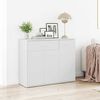 800675 vidaXL Sideboard White 88x30x70 cm Chipboard