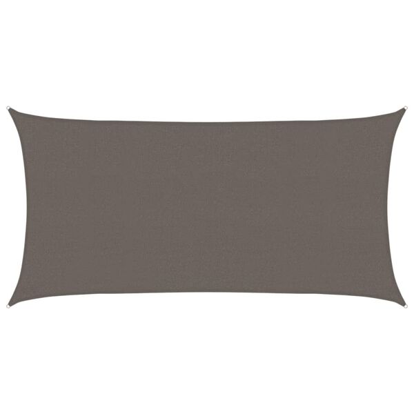 vidaXL Сонцезахисний Навіс Антрацит 2,5x5 м ПВЩ 160 г/м&sup2;