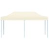 vidaXL Розкладний Намет Кремово-Білий 3x6 м