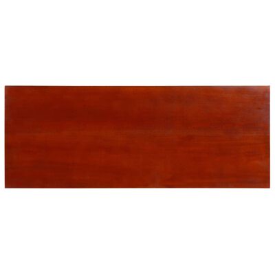 vidaXL Консольний стіл Коричневий 90x30x75 см Масив червоного дерева