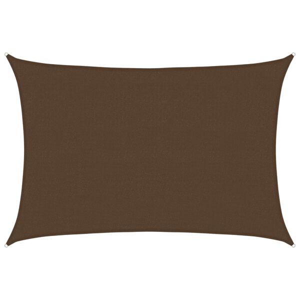 vidaXL Сонцезахисний Навіс Коричневий 4x5 м ПВЩ 160 г/м²