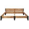 vidaXL Каркас Ліжка 200x200 см Масив Акації з Матовою Обробкою
