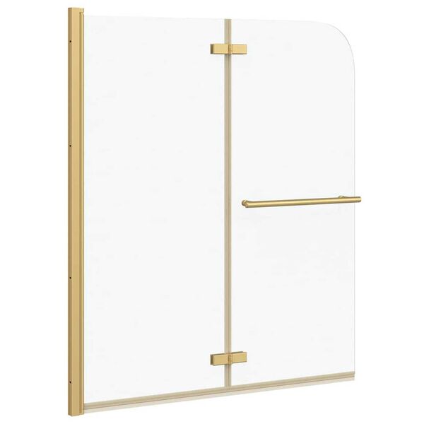 vidaXL Душова Кабіна Розкладна 2 Панелі 120x140 см ОБС