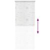 vidaXL Рулонна Шторка для Душу у Заголовки 120х240 см
