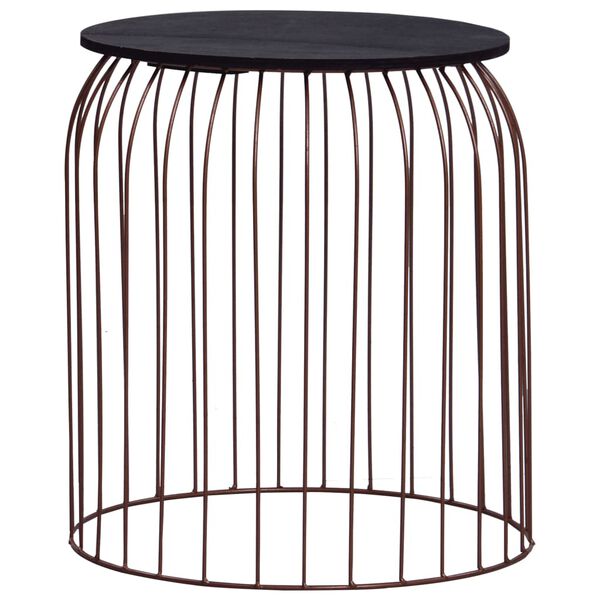 vidaXL Журнальні столики 3 шт Мідний