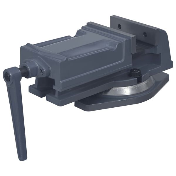 vidaXL Обертальні Лещата 125 мм Чавун