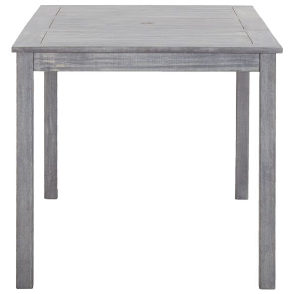 vidaXL Вуличний Обідній Комплект 5 Од. Сірий Масив Акації