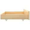 321985 vidaXL Bed Drawers 2 pcs Solid Pine Wood