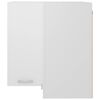 802537 vidaXL Hanging Corner Cabinet White 57x57x60 cm Chipboard