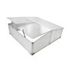 vidaXL Холодний Парник 4 Кришки 108x110x41 см