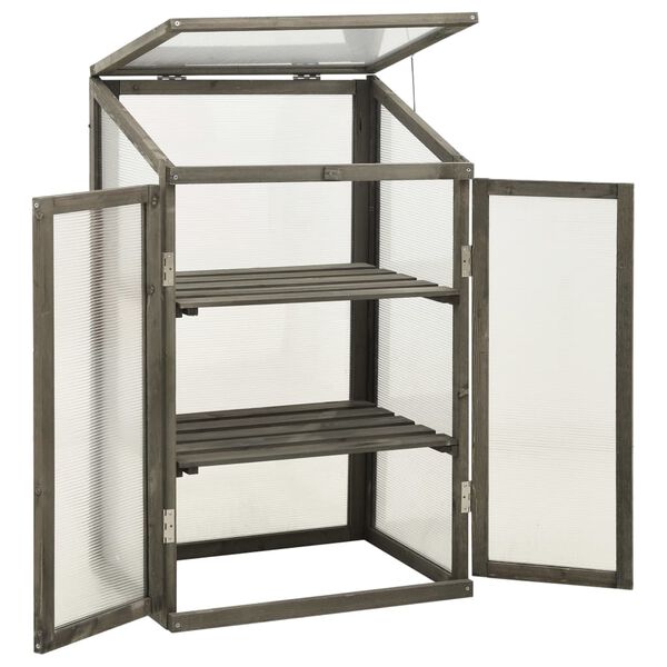 vidaXL Теплиця 60х45х100 см Ялина