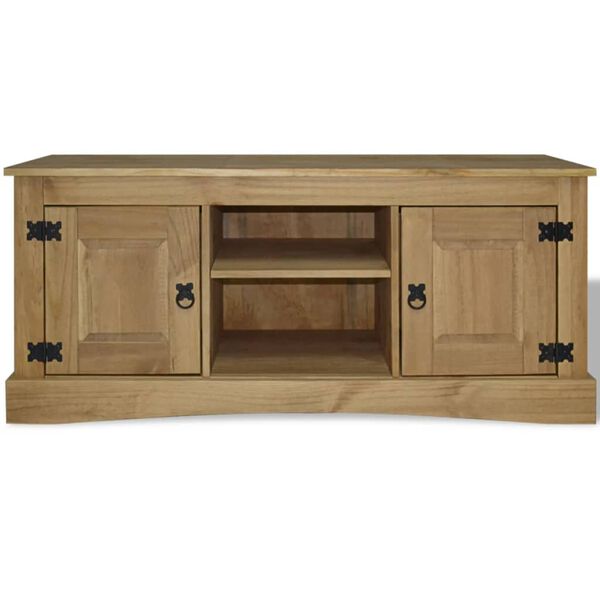 243740 vidaXL TV Cabinet Mexican Pine Corona Range 120x40x52 cm