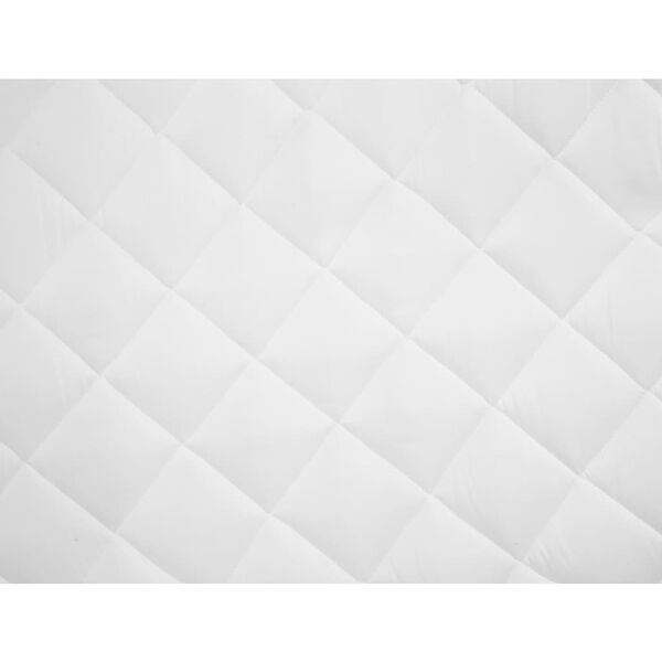 vidaXL Стьобаний наматрацник Білий 90х200 см Важкий