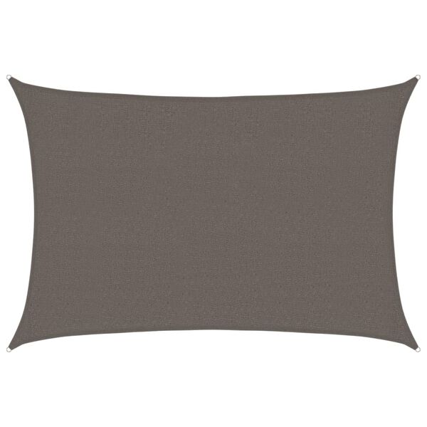 vidaXL Сонцезахисний Навіс Антрацит 2,5x4 м ПВЩ 160 г/м²
