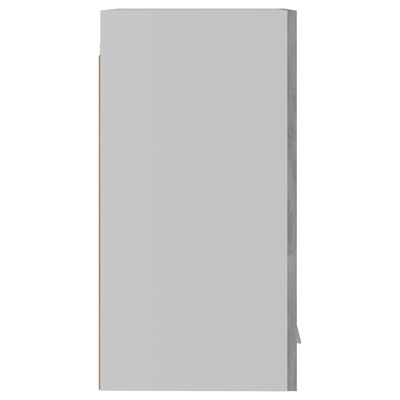 801248 vidaXL Hanging Cabinet Concrete Grey 29,5x31x60 cm Chipboard