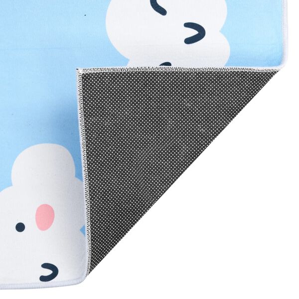 vidaXL Килимок з Принтом Різнобарвний 160x230 см Тканина