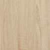 800237 vidaXL Wardrobe Sonoma Oak 50x50x200 cm Chipboard
