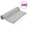 vidaXL Штучний Газон з Шипами Сірий 4x1 м